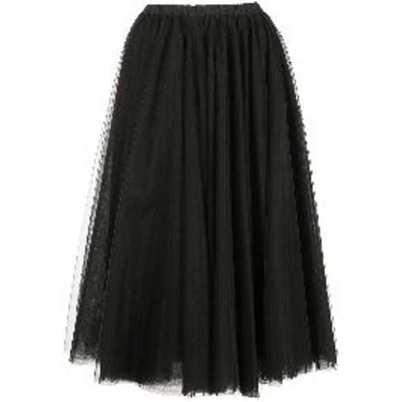 Cynthia Rowley Dresses & Skirts - Cynthia Rowley Voluminous Black Tulle Midi Skirt Size M NWT